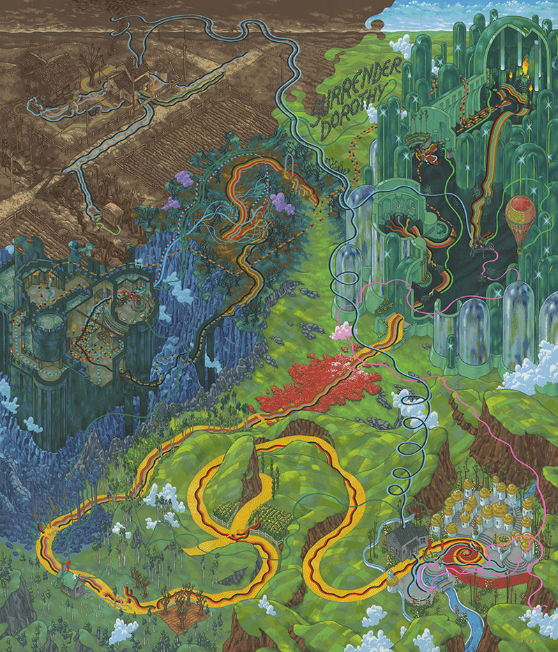 Illustration for article titled You Won't Believe the Insane Detail In These Incredible Movie MapsÂ